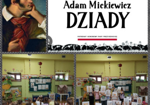 dzieci poznają postać Adama Mickiewicza