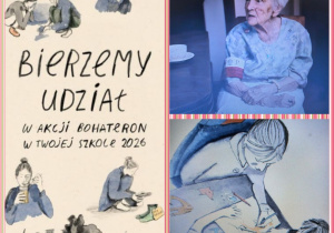 zdjęcia plakaty promujące akcję