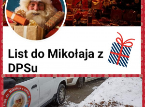 "List do Mikołaja z DPS'u" - przygotowanie kartek w ramach akcji społecznej przedświątecznej