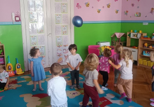 zabawy z balonem