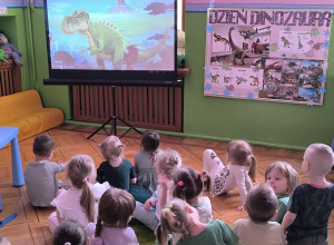 "Dzień Dinozaura" w grupie "Kotków"