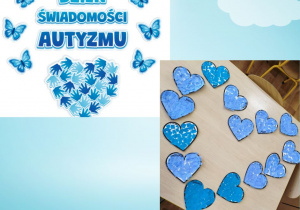 niebieskie serca dla Autyzmu