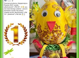 "Najpiękniejsza Pisanka 2025" - udział "Biedroneczek" w konkursie Urzędu Miasta Łodzi
