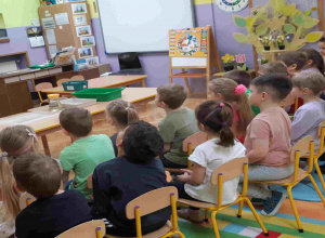 „Przedszkolne labolatorium” - warsztaty grupowe z mamą Gabrysia