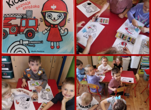 "Dzień Strażaka" - "Biedroneczki" świętują razem z Kicią Kocią