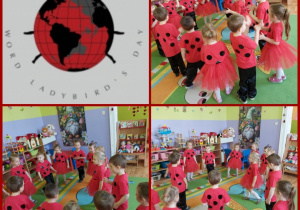 dzieci bawią się wspólnie przy muzyce