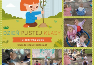 "Biedroneczki" bawią się w ogrodzie