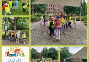 "Biedroneczki" spacerkiem przez park