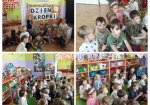 dzieci poznają historię małej Vashti i jej kropki