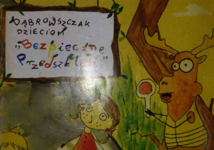 okładka czytanej młodszym dzieciom książeczki