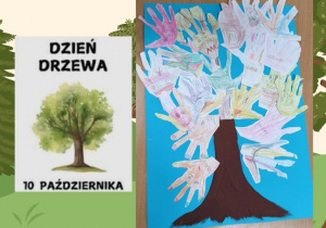 nasza praca plastyczna - drzewo