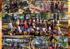 dzieci bawią się w ogrodzie