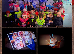 "Gwiazdeczki" w kinie na bajce "Koszmarek"