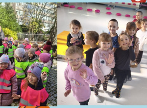 "Gwiazdeczki" na zajęciach sportowych w Międzynarodowej Szkole Mistrzostwa Sportowego „Edukacja i Sport” w Łodzi