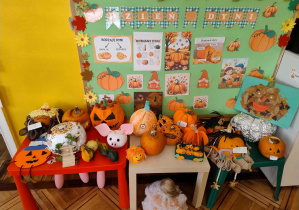 dynie konkursowe w grupie "Słoneczek"