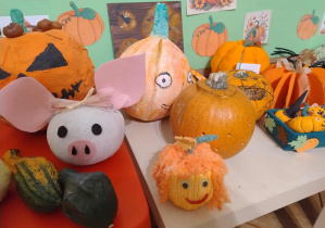 konkursowe dynie dzieci