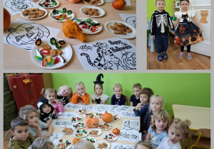 dzieci świętują Halloween
