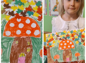 "Słoneczka" biorą udział w różnych konkursach plastycznych