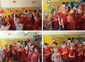 Dzień koloru czerwonego w "Słoneczkach"