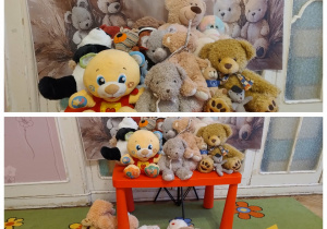 misie dzieci przyniesione z domu