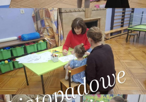 dzieci uczestniczą w zajęciach adaptacyjnych