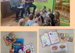 babcia i dziadek czytają dzieciom