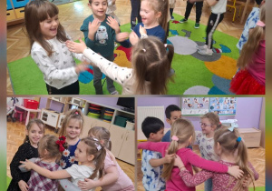 dzieci tańczą misiowe tańce