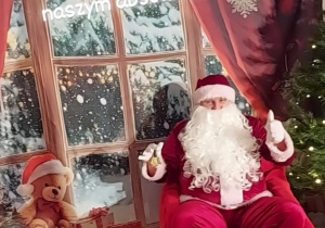 nasz Mikołaj z kiermaszu
