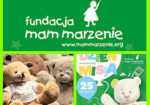 logo i lakat fundacji mam marzenie