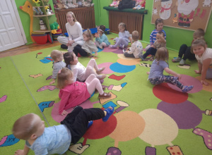 Grudniowe zajęcia taneczne w "Smokach"