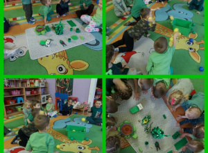 Dzień koloru zielonego w "Biedronkach"