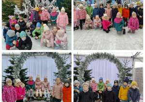 dzieci w Krainie Świętego Mikołaja