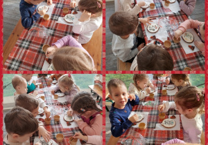 dzieci malują pierniczki