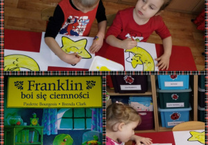 dzieki malują farbami