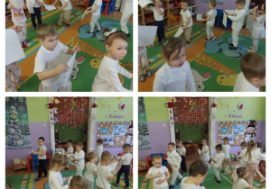 zabawy dzieci przy piosence