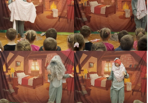 dzieci poznają wilka