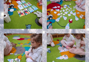 dzieci rozwiązują zagadki