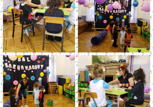 zabawy dzieci podczas spotkania adaptacyjnego