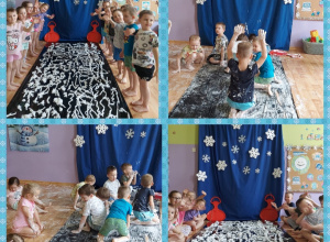 Zimowe sporty na wesoło u "Biedroneczek"