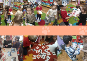 "kotkowe" zabawy dzieci