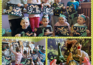 nasze dinozaurowe prace