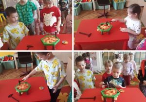 dzieci graja w grę - dinozaur w opałach