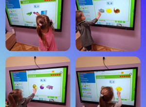 Monitor Interaktywny w "Gwiazdeczkach"