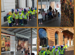 "Biedroneczki" na warsztatach w Centralnym Muzeum Włókiennictwa