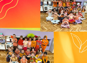 Dzień koloru pomarańczowego - „Gwiazdeczkowy” Dzień Sportowy