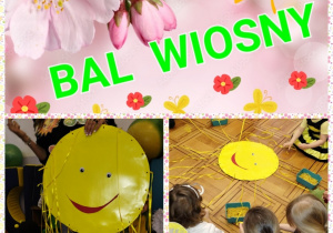 słoneczko z balu wiosny