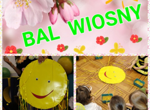 "Bal Wiosny" w naszym przedszkolu