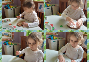 Aniela wykonuje zdrową kanapkę