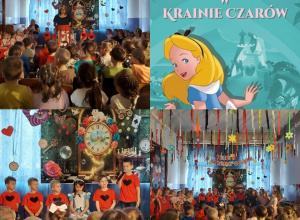 "Alicja w krainie czarów" - przedstawienie w wykonaniu dzieci z koła teatralnego