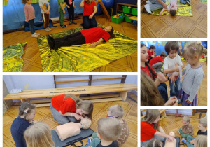 dzieci uczą się jak pomagać innym